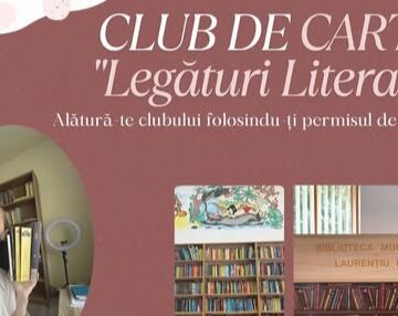 CLUB DE CARTE: Legături literare la Biblioteca Municipală ”Laurențiu Ulici” din Sighetu Marmației CLUB DE CARTE: Legături literare la Biblioteca Municipală ”Laurențiu Ulici” din Sighetu Marmației