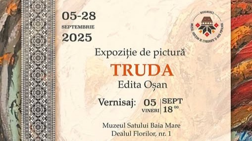 MUZEUL SATULUI: Truda – vernisaj expoziție semnată Edita Oșan MUZEUL SATULUI: Truda – vernisaj expoziție semnată Edita Oșan
