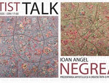 COLONIA PICTORILOR: Artist Talk – Ioan Angel Negrean