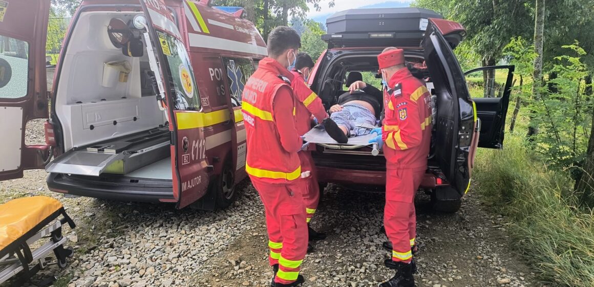 SALVAMONT MARAMUREȘ: Intervenție complexă în zona Borșa