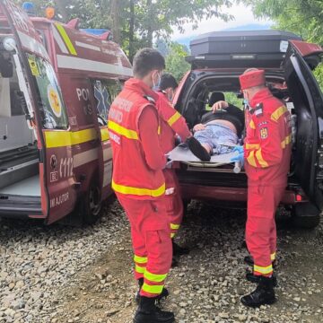 SALVAMONT MARAMUREȘ: Intervenție complexă în zona Borșa