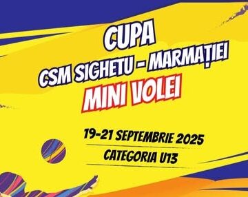 CSM SIGHETU MARMAȚIEI: Cupa de mini volei dedicată categoriei U13