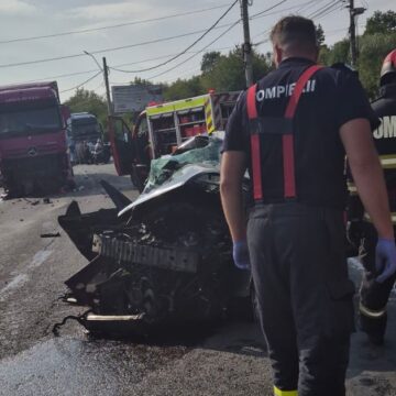 DRAMĂ PE ȘOSEA: Accident cu doi morți la intrarea în Tăuții Măgherăuș DRAMĂ PE ȘOSEA: Accident cu doi morți la intrarea în Tăuții Măgherăuș