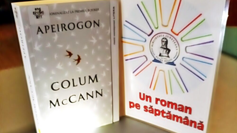 LUMEA CĂRȚILOR: ”Apeirogon”, o recomandare de lectură de la Biblioteca Județeană