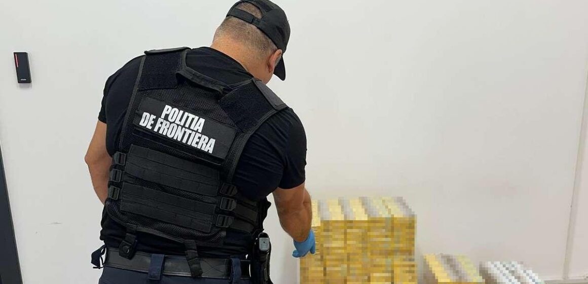 POLIȚIA DE FRONTIERĂ: Țigări de contrabandă de aproape 106 milioane lei confiscate în primele 8 luni ale anului POLIȚIA DE FRONTIERĂ: Țigări de contrabandă de aproape 106 milioane lei confiscate în primele 8 luni ale anului