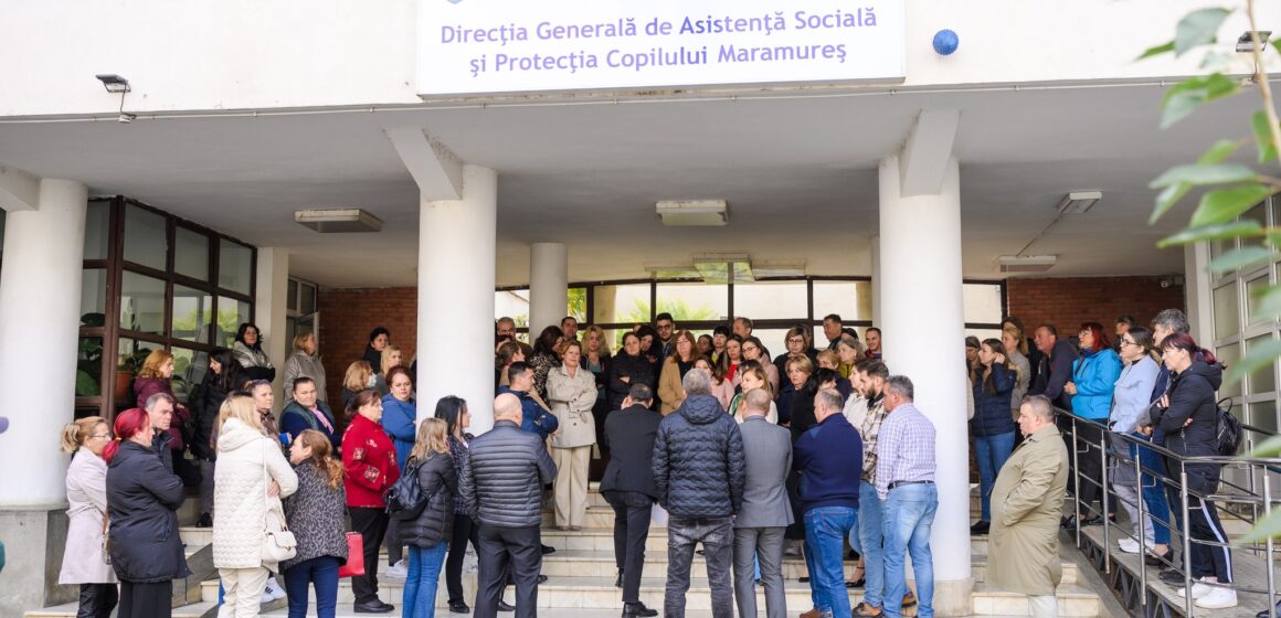 CONSILIUL JUDEȚEAN MARAMUREȘ se confruntă cu situația critică privind plata salariilor angajaților DGASPC