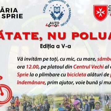 BAIA SPRIE: Sănătate, nu poluare – o modalitate a unui mod de viață sănătos