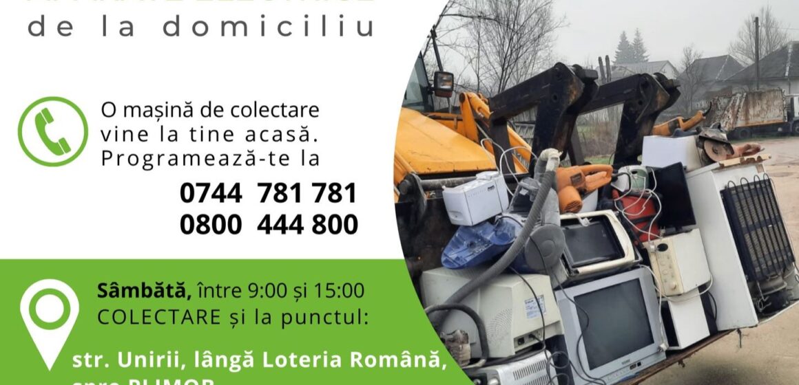 SIGHETU MARMAȚIEI: Campanie de colectare a aparatelor electrice SIGHETU MARMAȚIEI: Campanie de colectare a aparatelor electrice