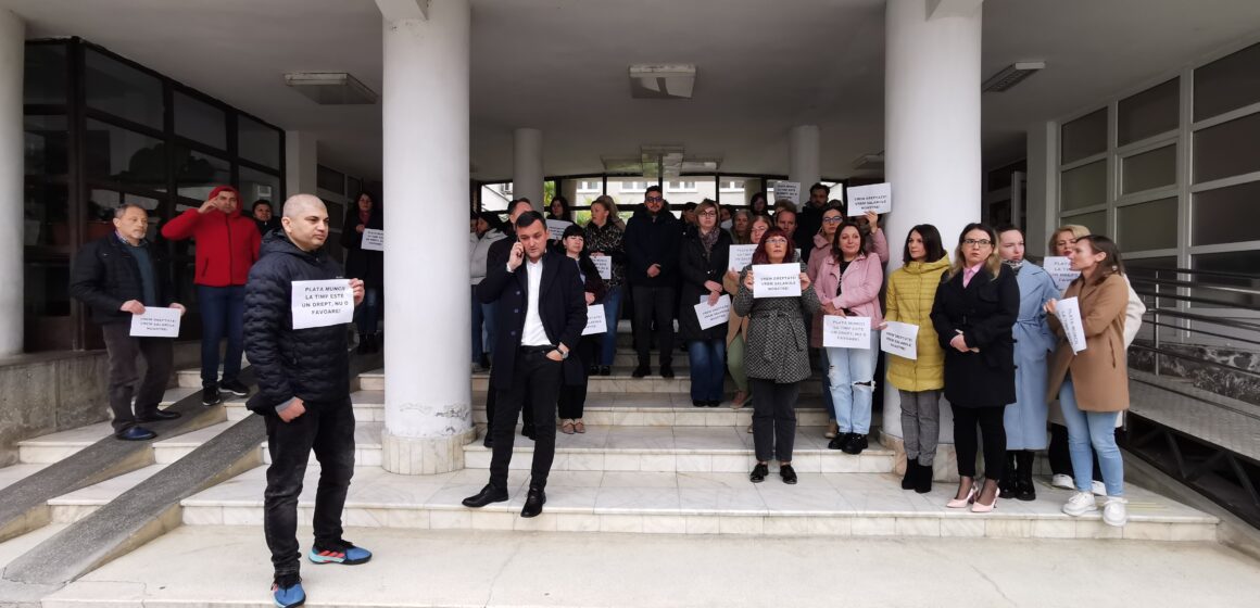 VIDEO: Un nou protest spontan la DGASPC Maramureș