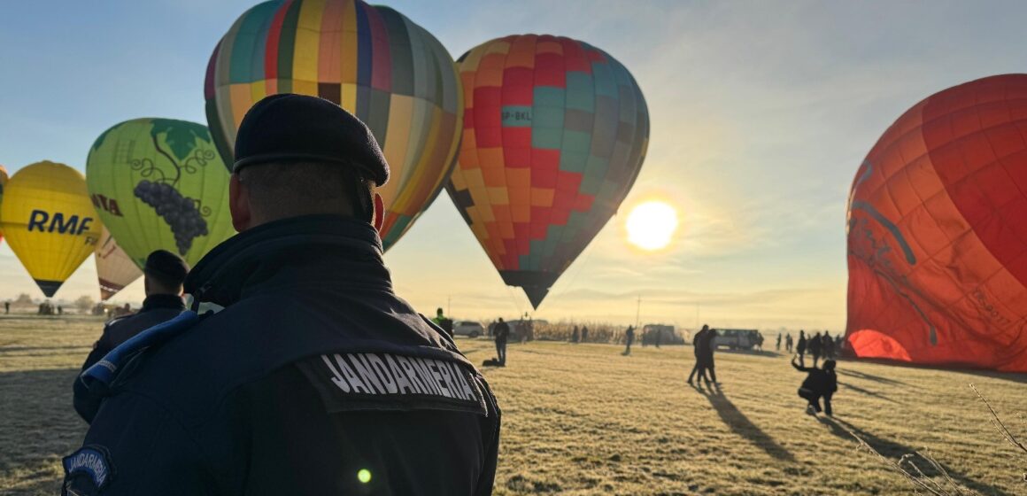 MARAMUREȘ BALLOON FIESTA 2025: În siguranță alături de jandarmii maramureșeni