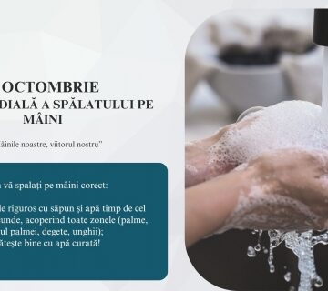 VITAL: Ziua Mondială a Spălatului pe Mâini – Mâinile noastre, viitorul nostru VITAL: Ziua Mondială a Spălatului pe Mâini – Mâinile noastre, viitorul nostru