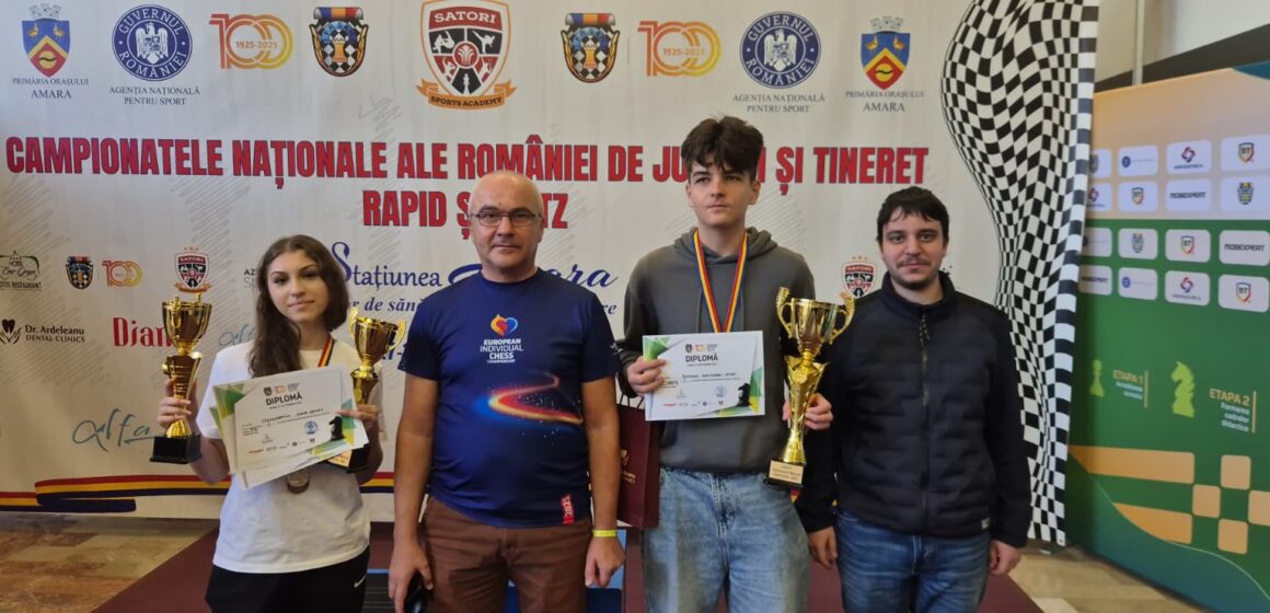 CLUBUL DE ȘAH AL MUNICIPIULUI BAIA MARE: 4 medalii la Campionatele Naționale de Șah pentru Copii și Juniori