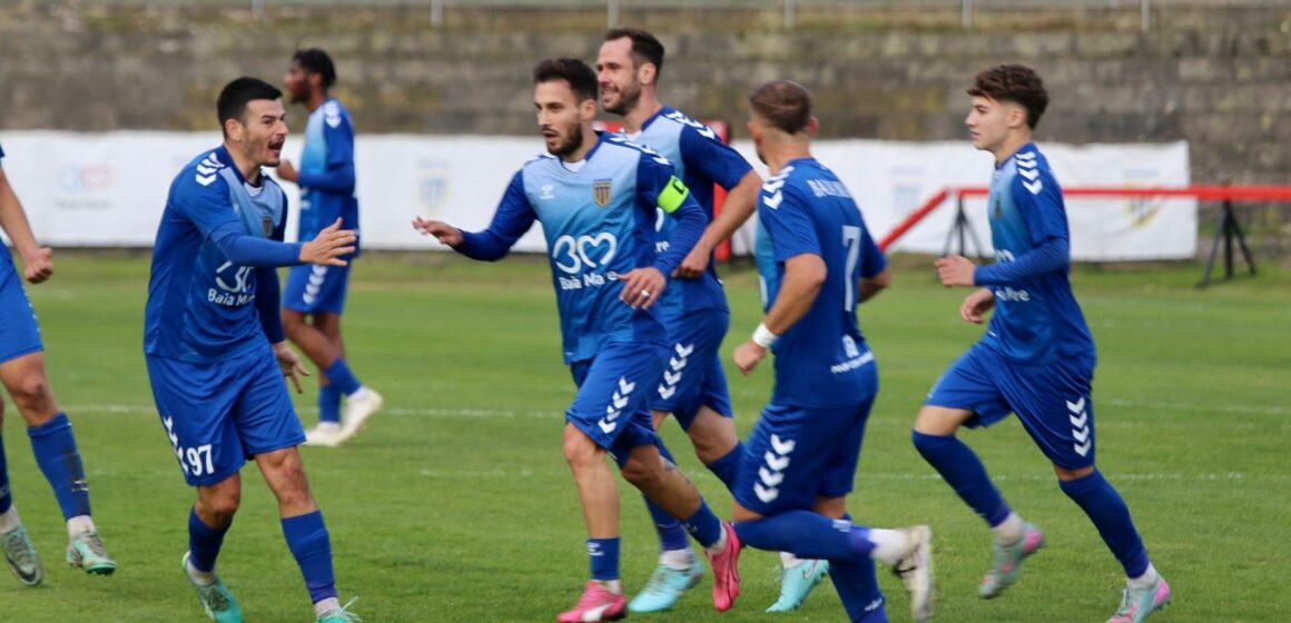 FOTBAL: Băimărenii câștigă la limită și își păstrează prima poziție FOTBAL: Băimărenii câștigă la limită și își păstrează prima poziție