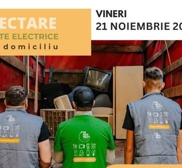 CAMPANIE DE COLECTARE deșeuri electrice în Baia Mare, vineri, 21 noiembrie