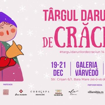 TÂRGUL DARURILOR DE CRĂCIUN la Galeria Várvédő la cea de a XIV-a ediție TÂRGUL DARURILOR DE CRĂCIUN la Galeria Várvédő la cea de a XIV-a ediție