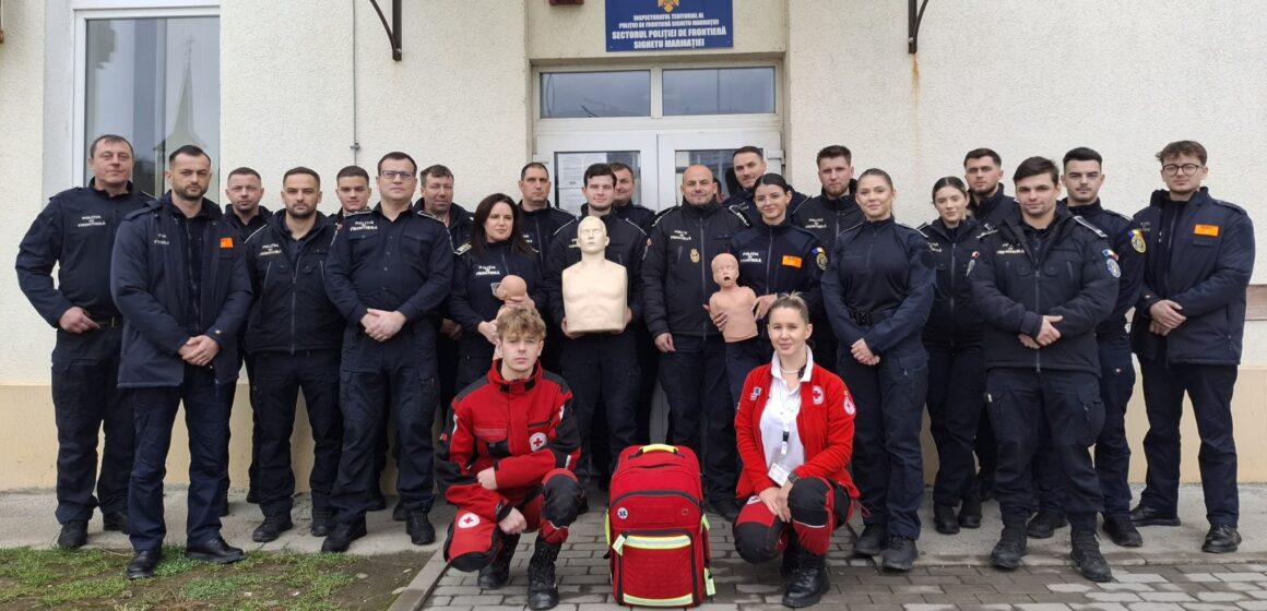 POLIȚIA DE FRONTIERĂ SIGHETU MARMAȚIEI: Activitate esențială dedicată formării în domeniul primului ajutor POLIȚIA DE FRONTIERĂ SIGHETU MARMAȚIEI: Activitate esențială dedicată formării în domeniul primului ajutor