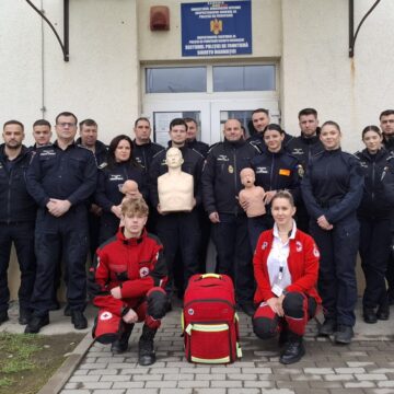 POLIȚIA DE FRONTIERĂ SIGHETU MARMAȚIEI: Activitate esențială dedicată formării în domeniul primului ajutor