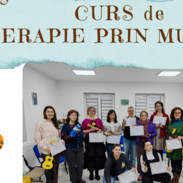 ASOCIAȚIA ESPERANDO: Proiectul INCLUART s-a încheiat cu cursul de terapie prin muzică