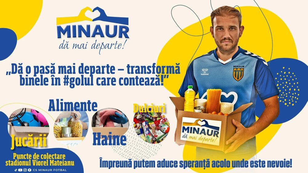 SPECIAL: Campanie de donații inițiată de CS Minaur