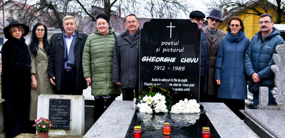 SIGHETU MARMAȚIEI: Comemorarea pictorului și poetului Gheorghe Chivu, personalitate marcantă a culturii maramureșene