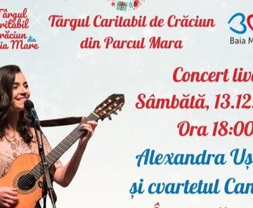 MOMENT ARTISTIC SPECIAL în cadrul Târgului Caritabil de Crăciun din Parcul Mara din Baia Mare MOMENT ARTISTIC SPECIAL în cadrul Târgului Caritabil de Crăciun din Parcul Mara din Baia Mare