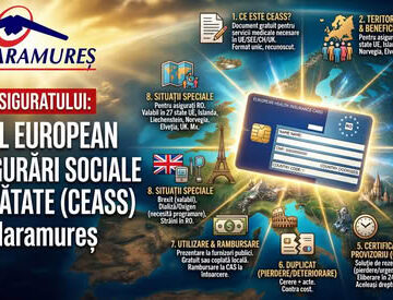 CASS MARAMUREȘ: Ghidul asiguratului – Cardul European de Asigurări de Sănătate (CEASS)