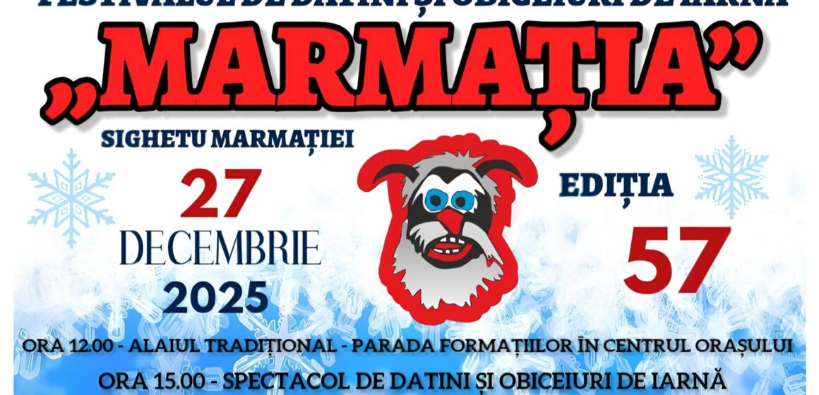 SIGHETU MARMAȚIEI: Circulație închisă pe anumite străzi pentru desfășurarea Festivalului de Datini și Obiceiuri de Iarnă Marmația SIGHETU MARMAȚIEI: Circulație închisă pe anumite străzi pentru desfășurarea Festivalului de Datini și Obiceiuri de Iarnă Marmația