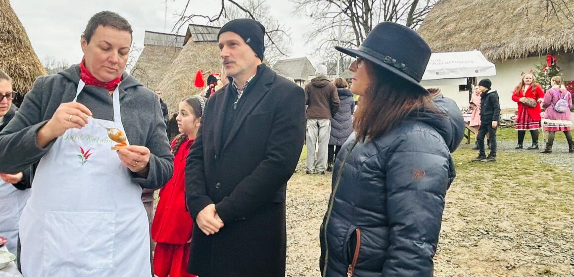 ZAHORÁNSZKI BRIGITTA: Comunitatea din Coltău și Cătălina a reprezentat Țara Chioarului și comunitatea maghiară la evenimentul Crăciun în Maramureș