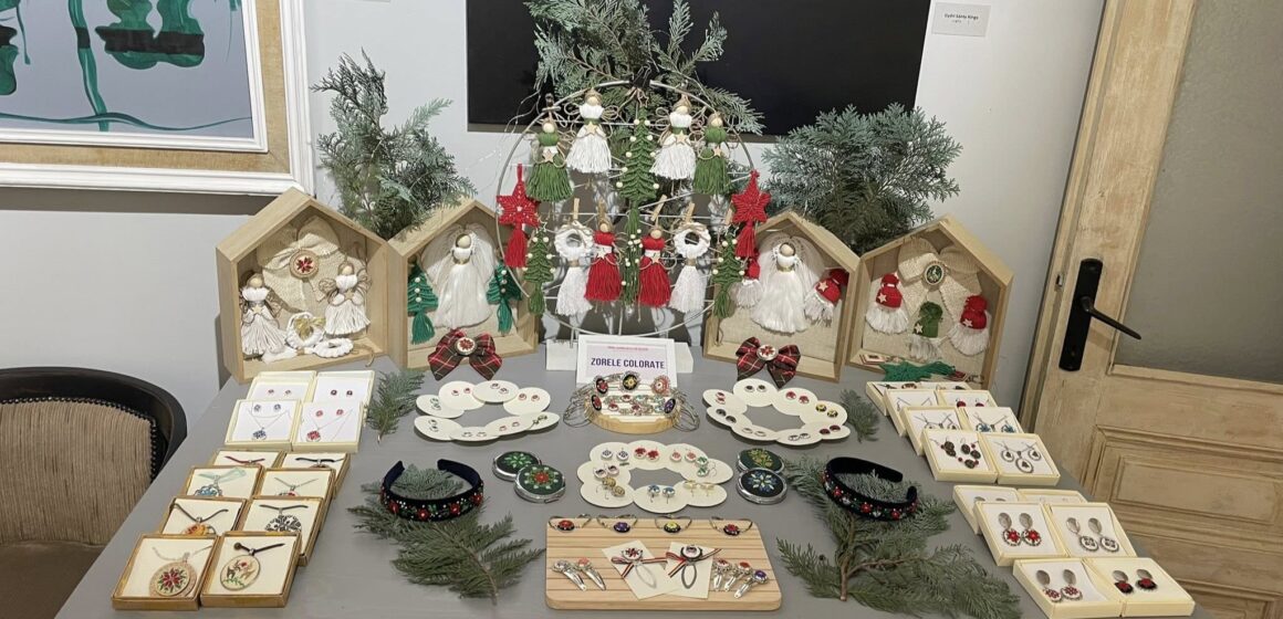 TÂRGUL DARURILOR DE CRĂCIUN la Galeria Várvédő și-a deschis porțile