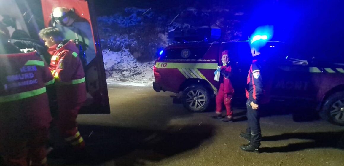 SALVAMONT MARAMUREȘ: Intervenție în zonă greu accesibilă a localității Ulmoasa
