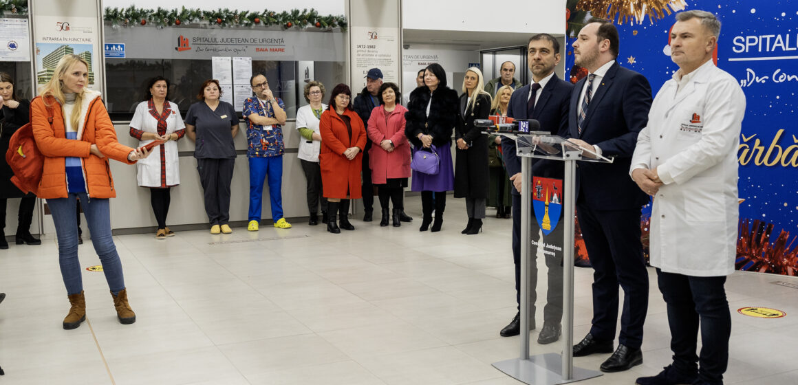 MINISTRUL SĂNĂTĂȚII Alexandru Rogobete, în vizită oficială în Baia Mare
