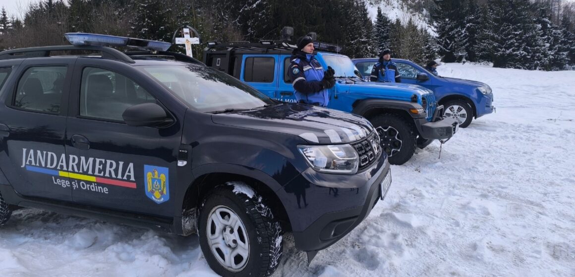 JANDARMII MONTANI la datorie și în perioada sărbătorilor de iarnă