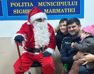 SIGHET: Moș Crăciun a trecut și pe la poliție
