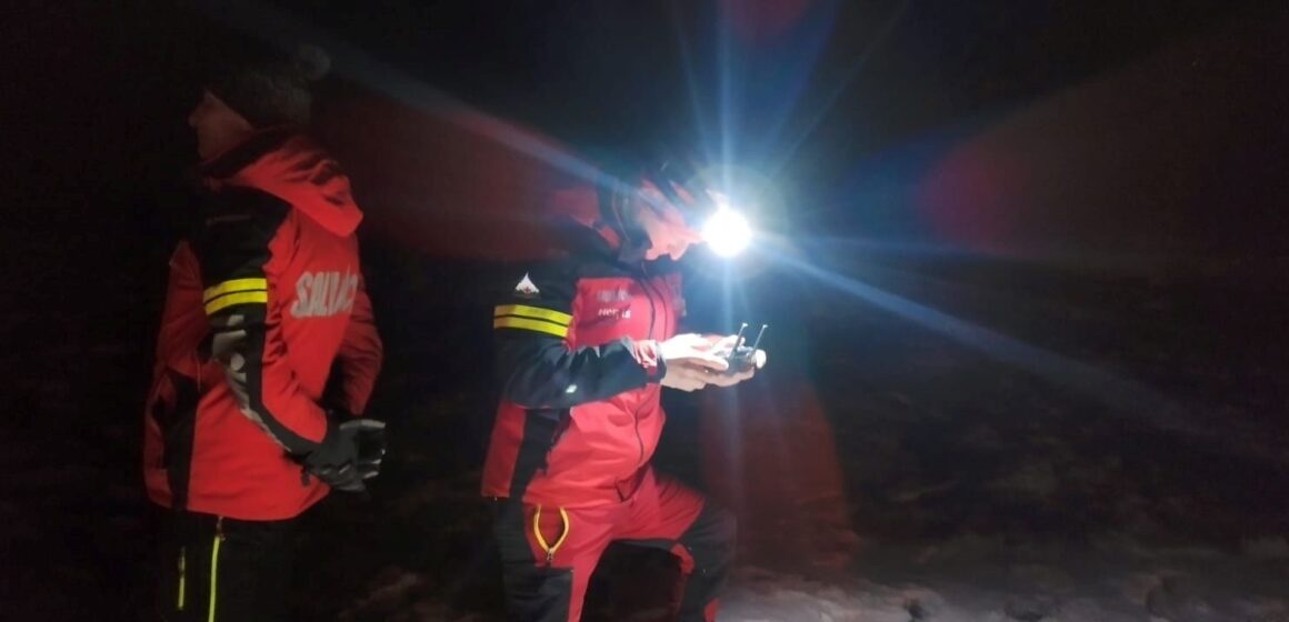SALVAMONT: Operațiune de căutare în seara de Crăciun