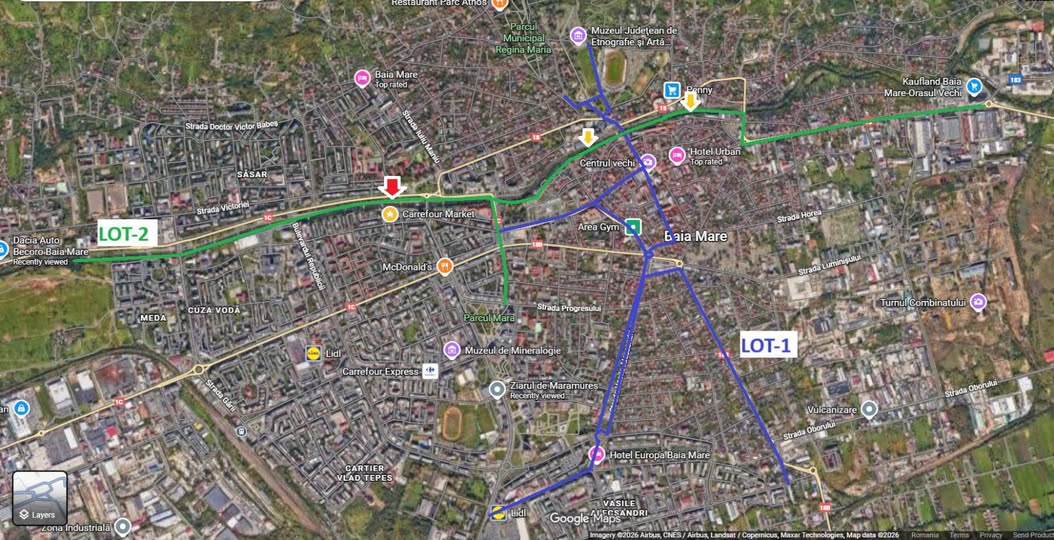 BAIA MARE: Piste de biciclete – două proiecte majore în derulare BAIA MARE: Piste de biciclete – două proiecte majore în derulare