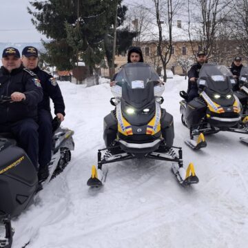 POLIȚIA DE FRONTIERĂ SIGHETU MARMAȚIEI: Snowmobile noi pentru supravegherea frontierei montane