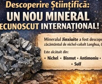 MUZEUL JUDEȚEAN DE MINERALOGIE: Descoperire științifică rară – un nou mineral recunoscut oficial la nivel internațional MUZEUL JUDEȚEAN DE MINERALOGIE: Descoperire științifică rară – un nou mineral recunoscut oficial la nivel internațional