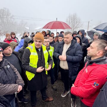 CONSILIUL JUDEȚEAN MARAMUREȘ: Podul surpat de la Vișeu de Jos, tratat ca prioritate și urgență