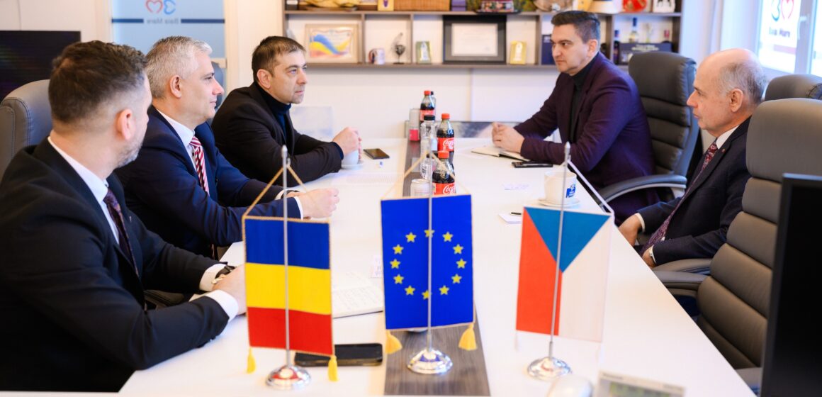ÎNTÂLNIRE cu ambasadorul Republicii Cehe, Martin Kosatka în Baia Mare