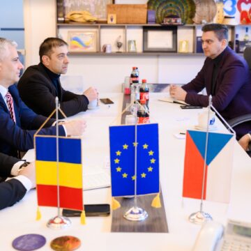 ÎNTÂLNIRE cu ambasadorul Republicii Cehe, Martin Kosatka în Baia Mare