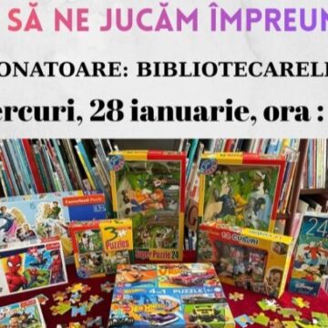 BIBLIOTECA MUNICIPALĂ BAIA MARE: Atelier de joacă la Filiala Traian – Hai să ne jucăm împreună BIBLIOTECA MUNICIPALĂ BAIA MARE: Atelier de joacă la Filiala Traian – Hai să ne jucăm împreună