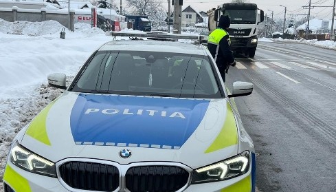 IPJ: Zone cu risc de accidente monitorizate de polițiști IPJ: Zone cu risc de accidente monitorizate de polițiști