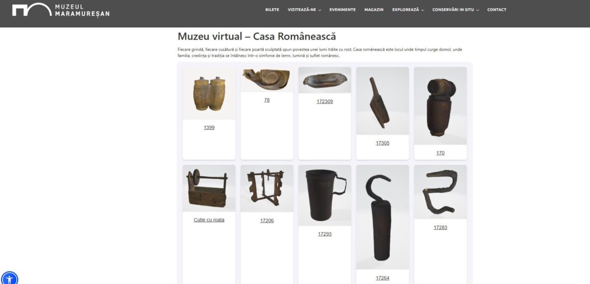 SIGHET: Digitalizarea patrimoniului la Muzeul Satului Maramureșean