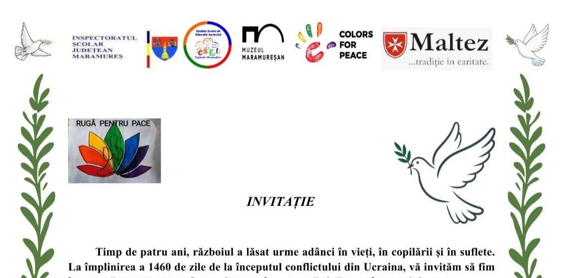 CSEI SIGHETU MARMAȚIEI: Culori pentru pace la cea de a VII-a ediție CSEI SIGHETU MARMAȚIEI: Culori pentru pace la cea de a VII-a ediție