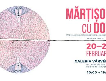 MĂRȚIȘOR CU DOR: 17 ani de creativitate, culoare și simbol la Galeria Várvédő MĂRȚIȘOR CU DOR: 17 ani de creativitate, culoare și simbol la Galeria Várvédő