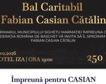 SIGHETU MARMAȚIEI: Bal caritabil pentru Fabian Casian Cătălin