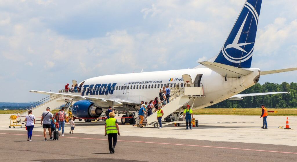 AEROPORTUL INTERNAȚIONAL MARAMUREȘ: Începând cu finalul lunii martie, TAROM va opera 6 curse pe săptămână pe ruta Baia Mare – București