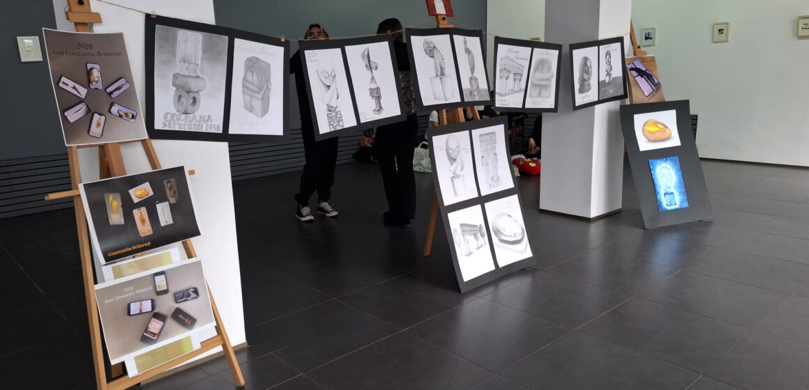 GALERIA DE ARTĂ UAP: Eu nu creez păsări – ci zboruri. Proiectul elevilor de la Colegiul Național „Mihai Eminescu”