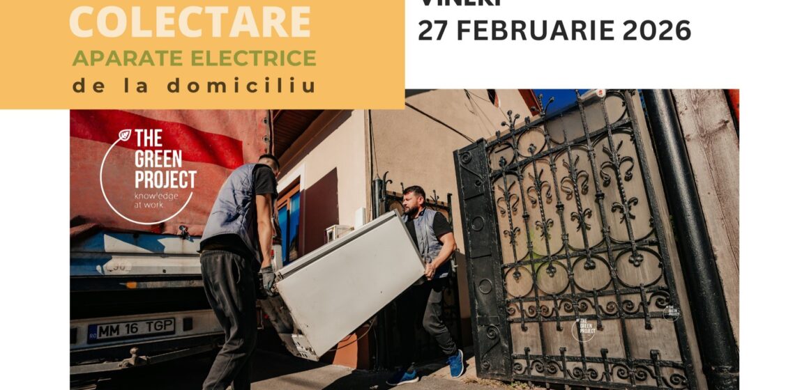 CAMPANIE DE COLECTARE deșeuri electrice în Baia Mare, vineri, 27 februarie