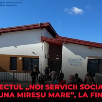 COMUNA MIREȘU MARE: 40 de beneficiari din sistemul de protecție socială s-au mutat în cele patru Locuințe Maxim Protejate construite în localitatea Tulghieș